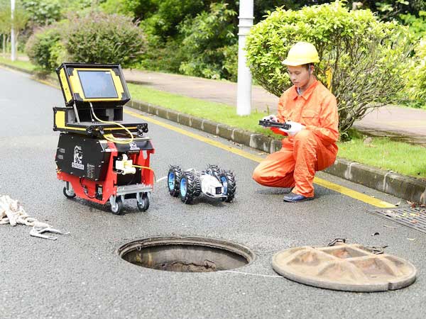 威信管道机器人检测